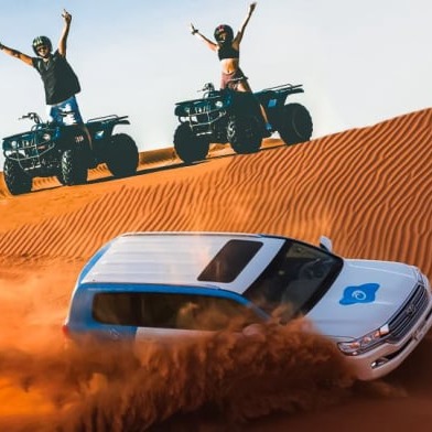 Desert Safari, Quad Bike, Camel Ride & Al Khayma Camp